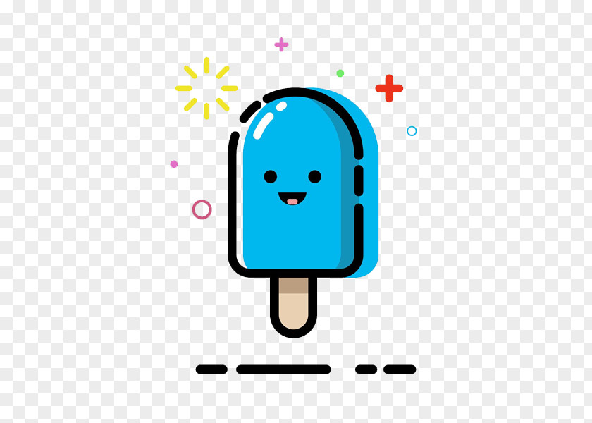 Ice Cream MBE Style Graphic Design PNG