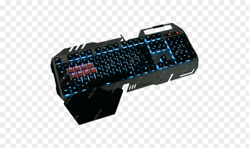 Laptop Computer Keyboard Numeric Keypads Space Bar E-Blue Cobra II Gaming Keypad PNG