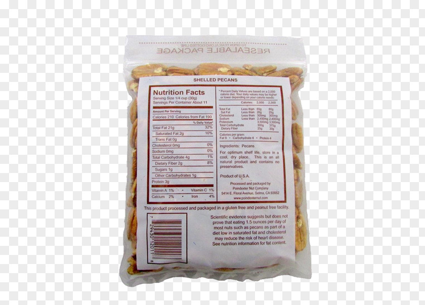 Nuts Package Ingredient PNG