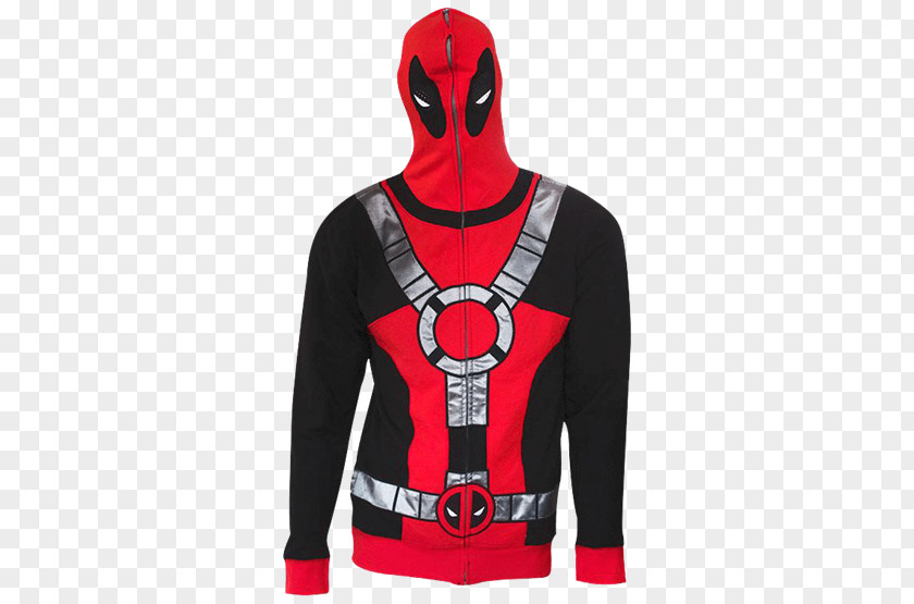 T-shirt Hoodie Deadpool Clothing Zipper PNG