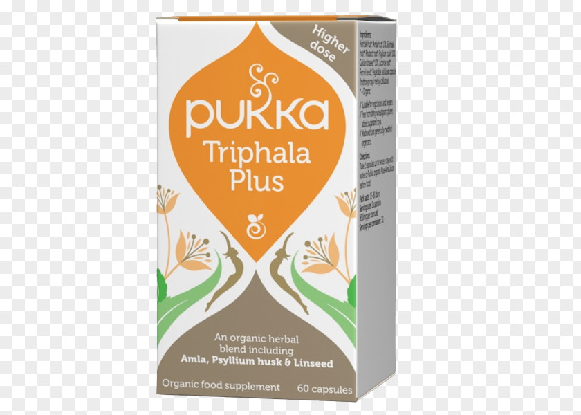 Tea Dietary Supplement Organic Food Pukka Herbs Triphala PNG