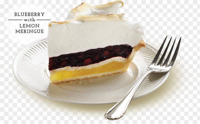 Blueberry Lemon Meringue Pie Cheesecake Tart PNG