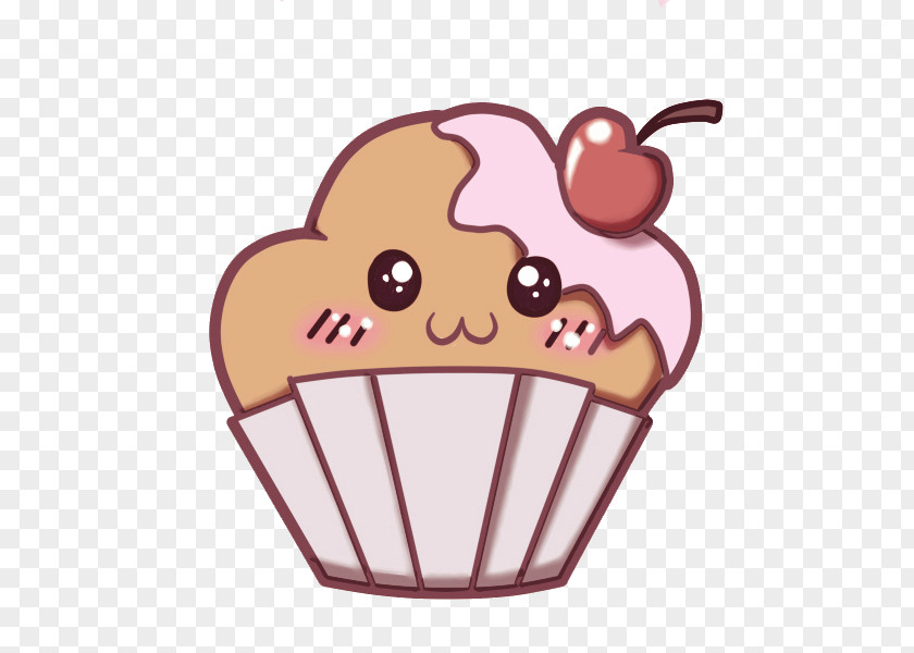 Cartoon Sushi Love Cupcake Drawing Kavaii Muffin PNG