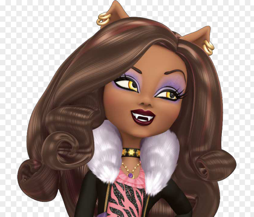 Doll Monster High Clawdeen Wolf Frankie Stein Cleo De Nile PNG