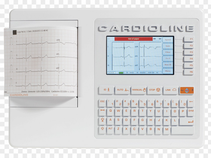 Ecg Cardioline SpA Electrocardiogram Electrocardiógrafo Holter Monitor Telemedicine PNG