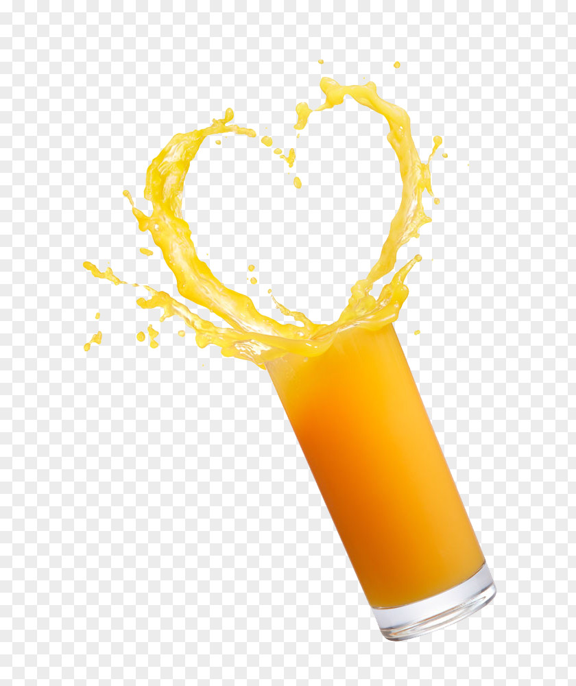 Splash Of Orange Juice Drink PNG
