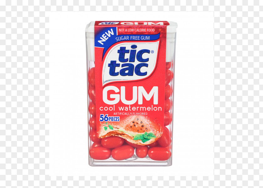 Chewing Gum Tic Tac Mint Candy Flavor PNG