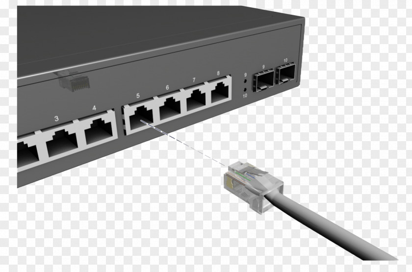 Connection Network Switch Cable Management Power Over Ethernet Hub PNG