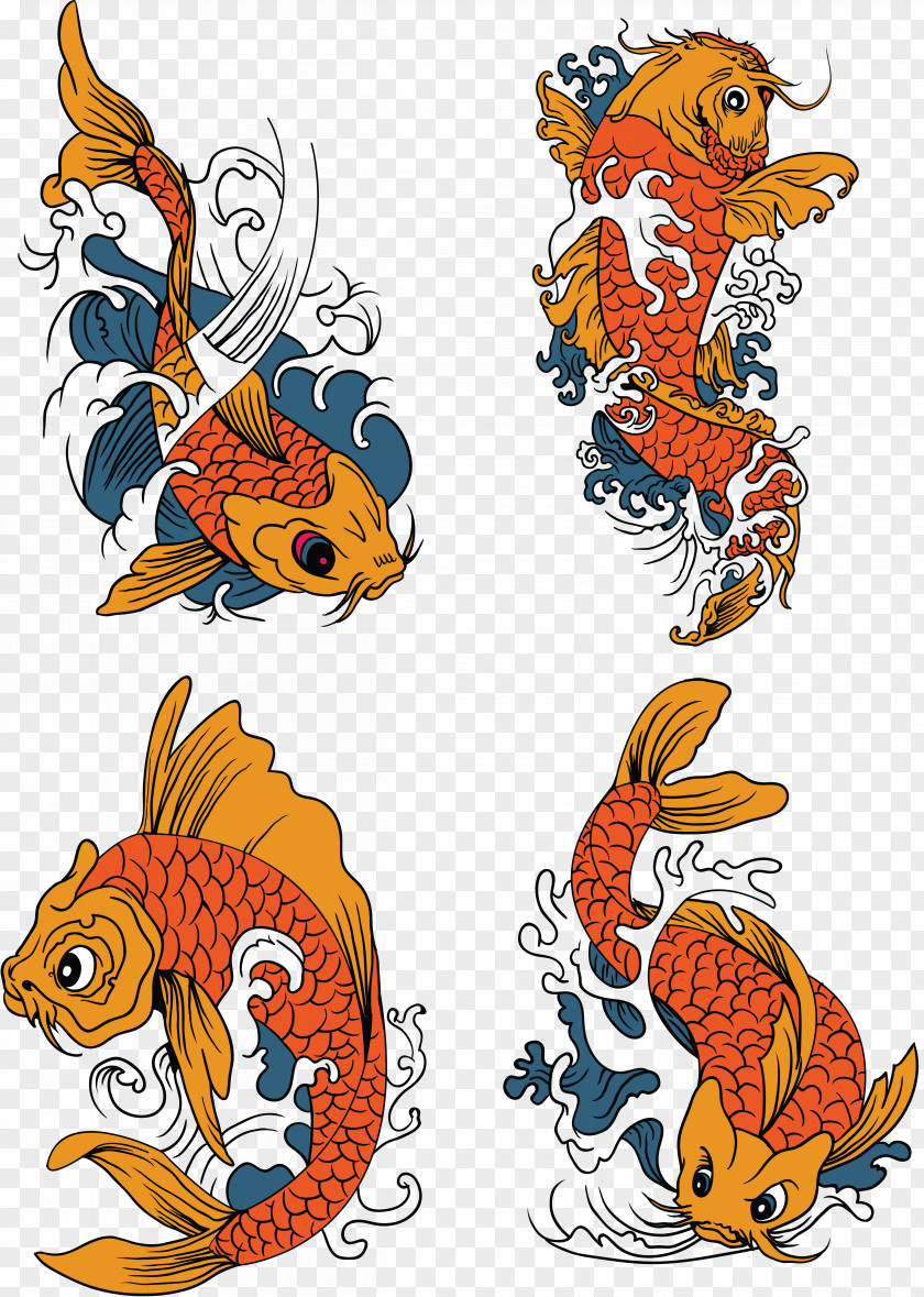 Fish Material Free Download Cartoon Clip Art PNG