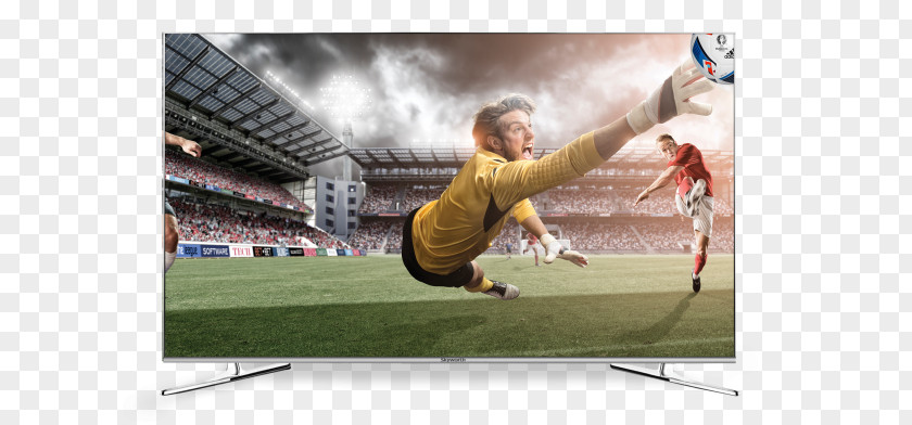 Football Panasonic Série DXW734 Ultra-high-definition Television 4K Resolution PNG