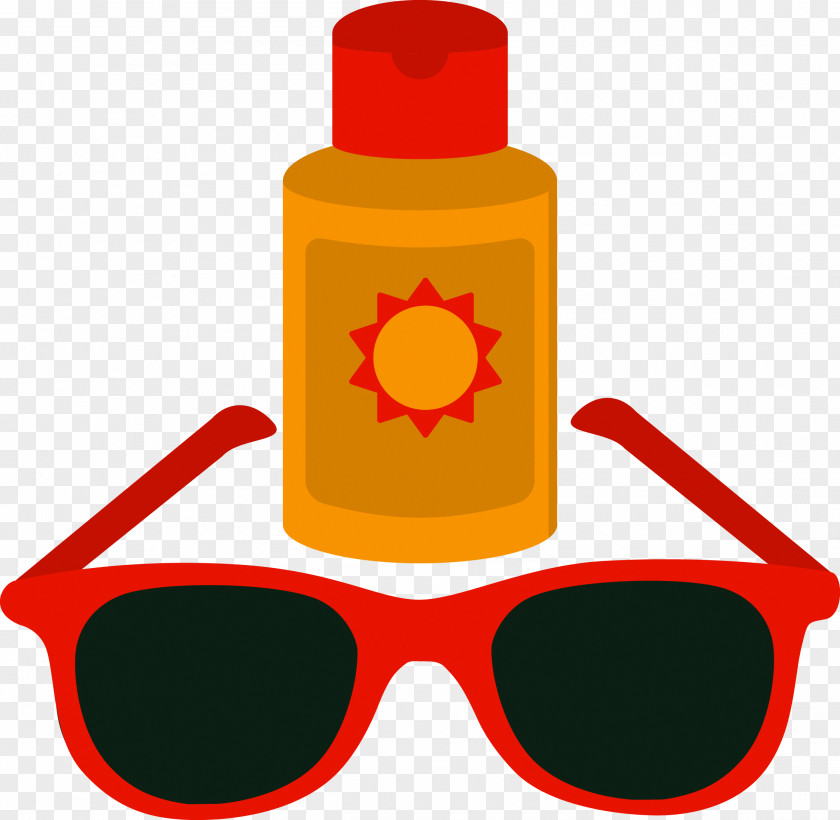 Glasses Sunglasses Sunscreen Clip Art PNG