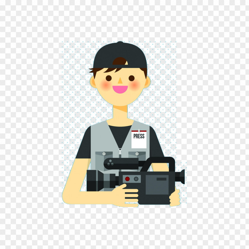 Junior Photographer News Presenter Download Poster PNG