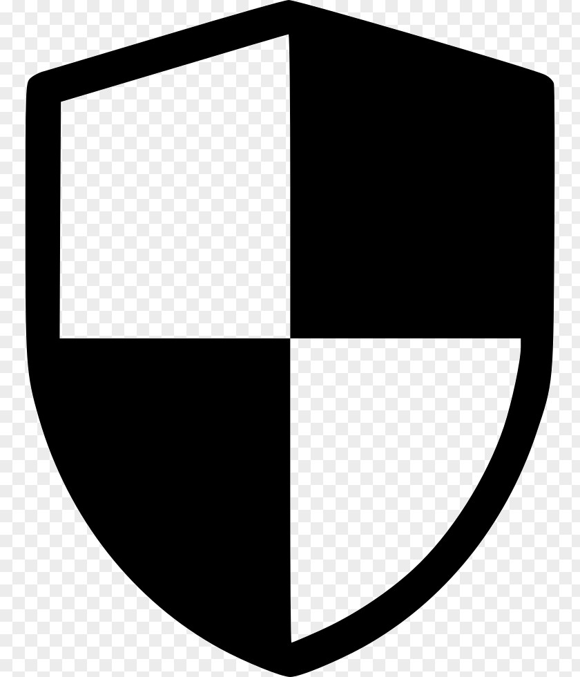 M Line AngleGuar Security Logo Font Black & White PNG