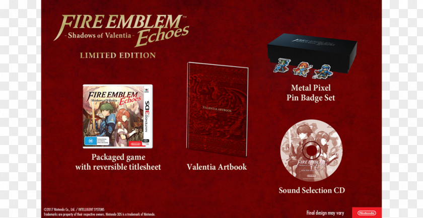Nintendo Fire Emblem Echoes: Shadows Of Valentia Gaiden Switch Video Game PNG