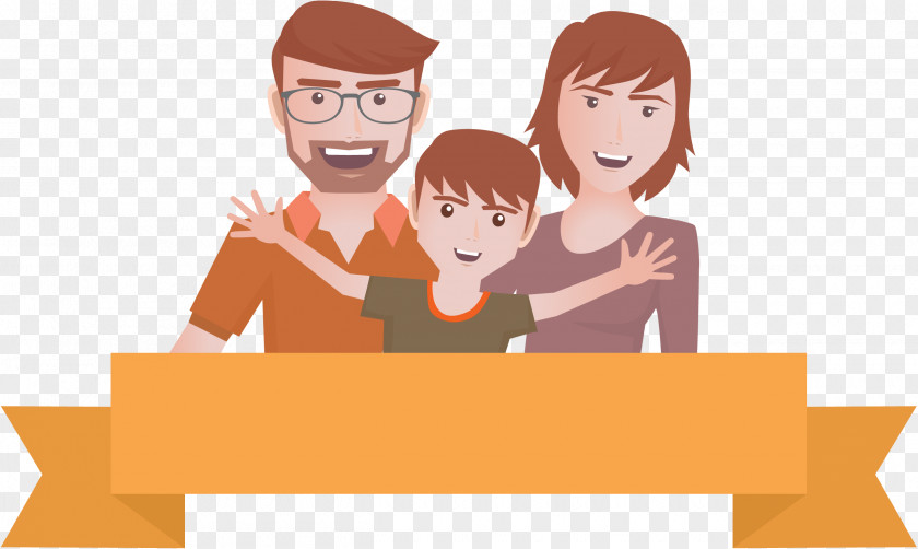Vector Happy Family Euclidean PNG