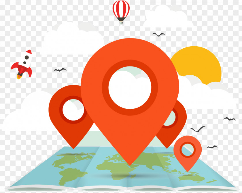 Map Vector Graphics Geographic Information System Location PNG