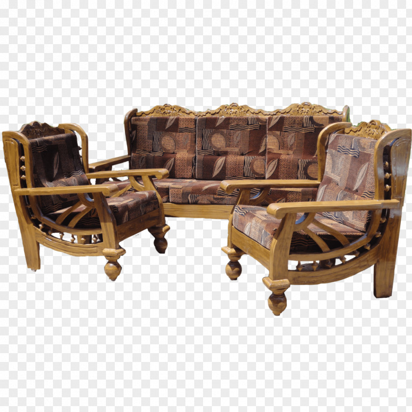 Sofa Chair Table Furniture Couch Wood PNG