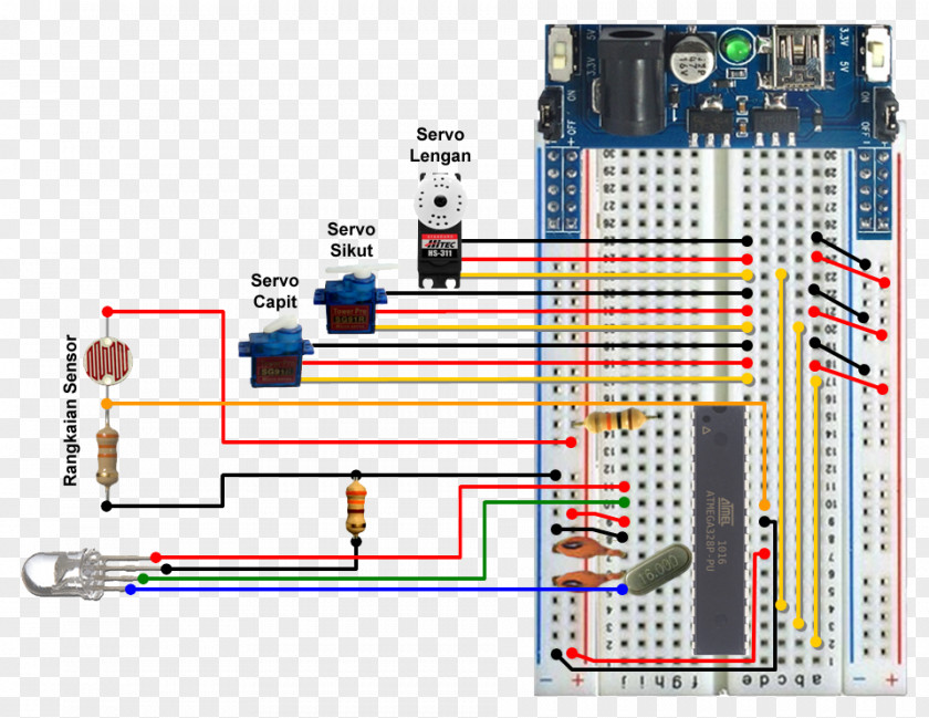 Warna Microcontroller Electronic Engineering Electronics Component PNG