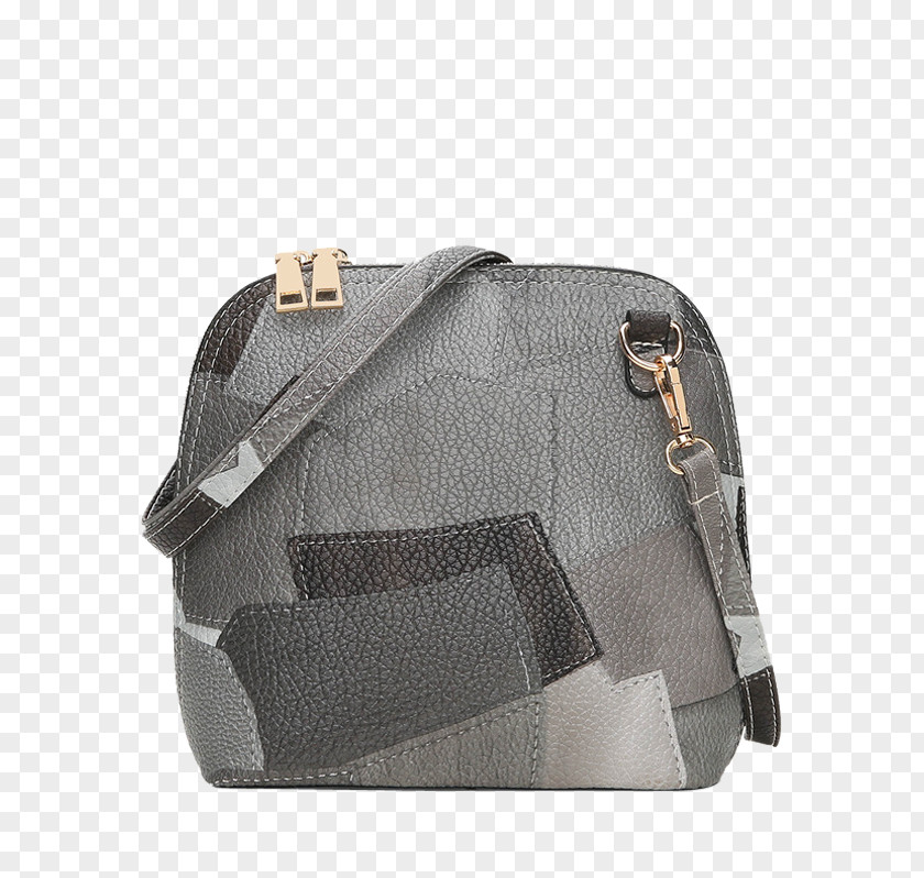 Zip Bag Handbag Messenger Bags Leather Strap PNG