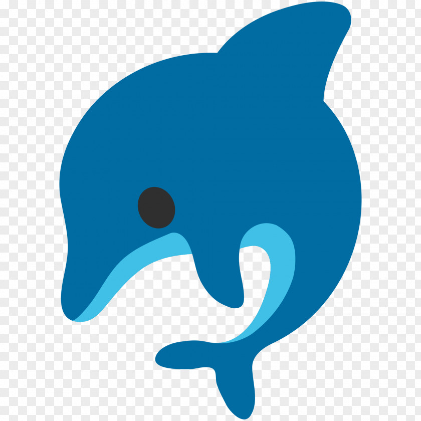 Dolphin Emoji Text Messaging Noto Fonts Sticker PNG