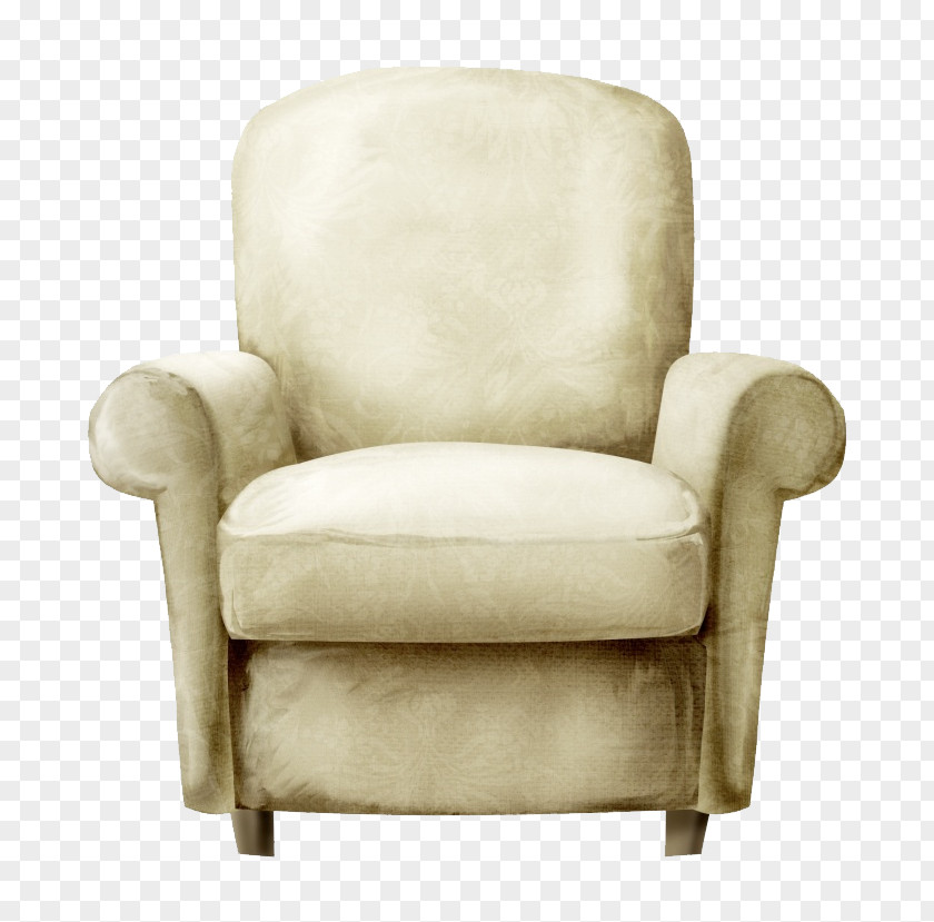 Gray Sofa Club Chair Wing Couch Furniture PNG
