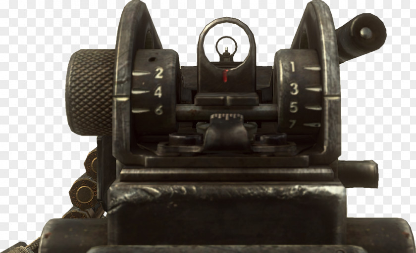 Sights Call Of Duty: Black Ops II Mk 48 Machine Gun Iron Light Weapon PNG