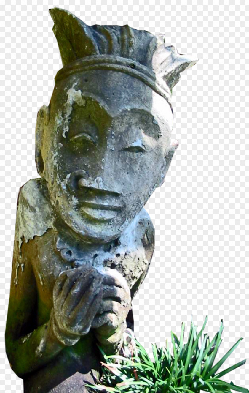 Stone Statue Carving Tree PNG