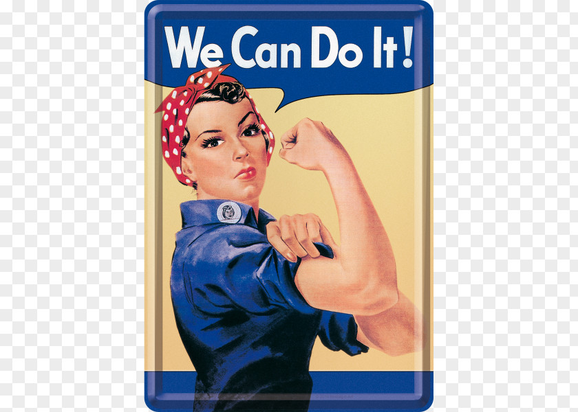 We Can Do It It! Second World War United States Rosie The Riveter Effort PNG