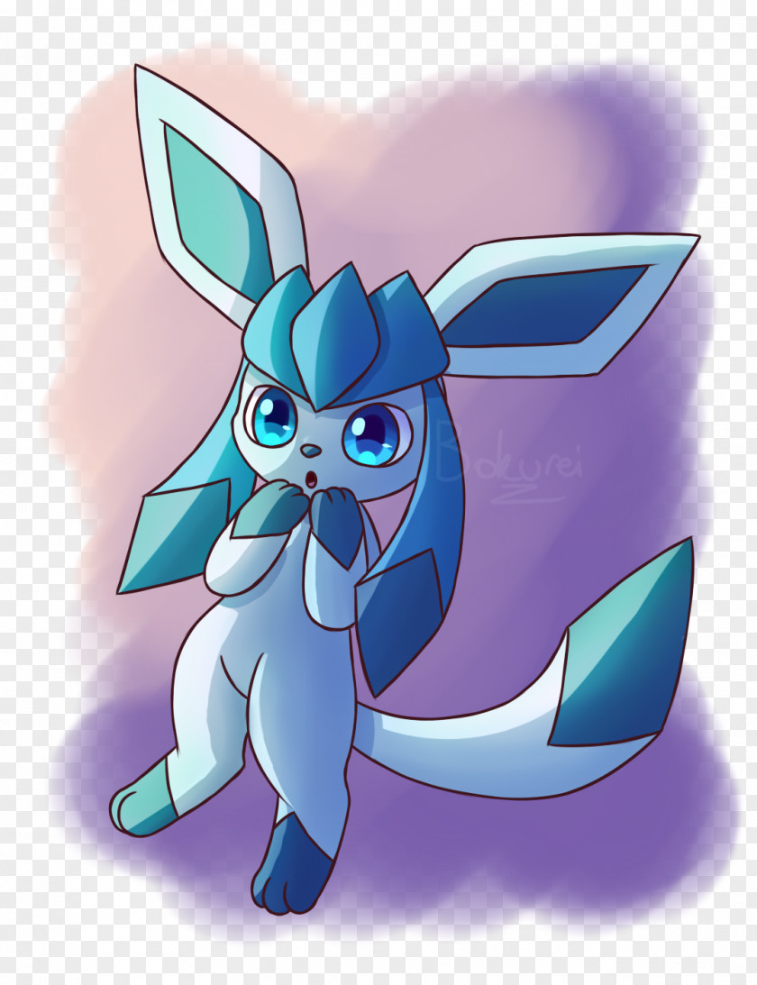 Glaceon Streamer Cartoon Eevee Drawing Illustration PNG