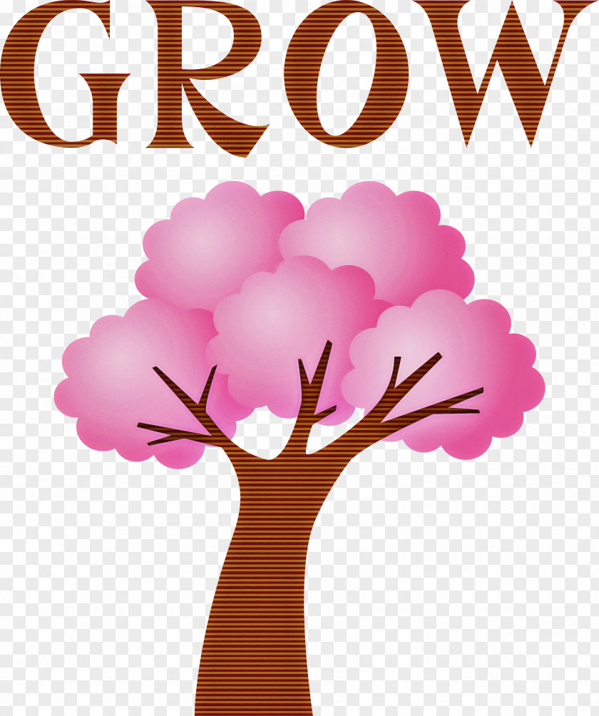 GROW Flower PNG