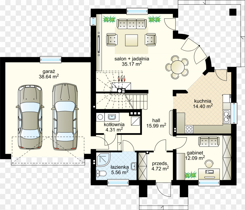 House Square Meter Floor Plan PNG