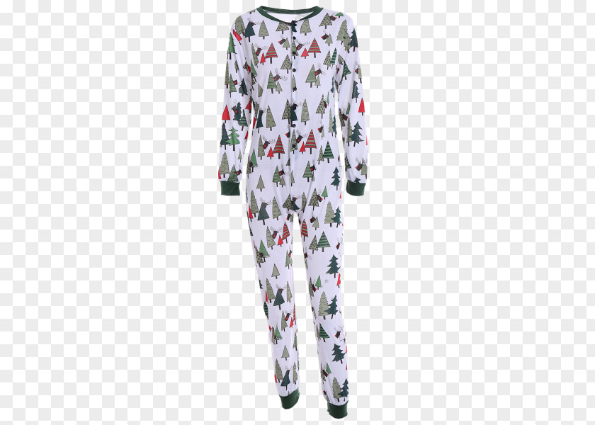 Christmas Tree Watercolor Pajamas Sleeve PNG