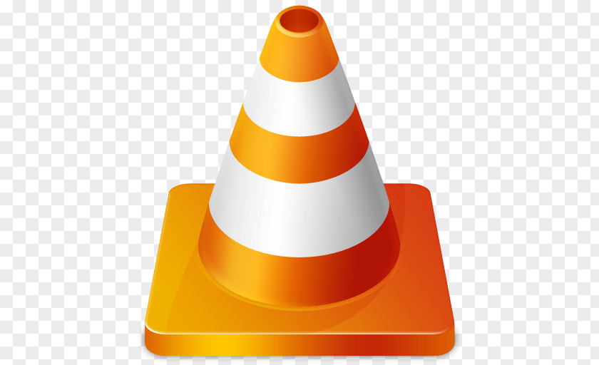 Cone Square Orange PNG