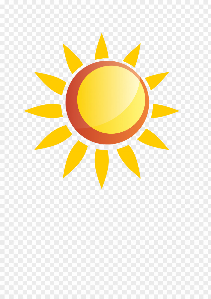 Glowing Sun PNG