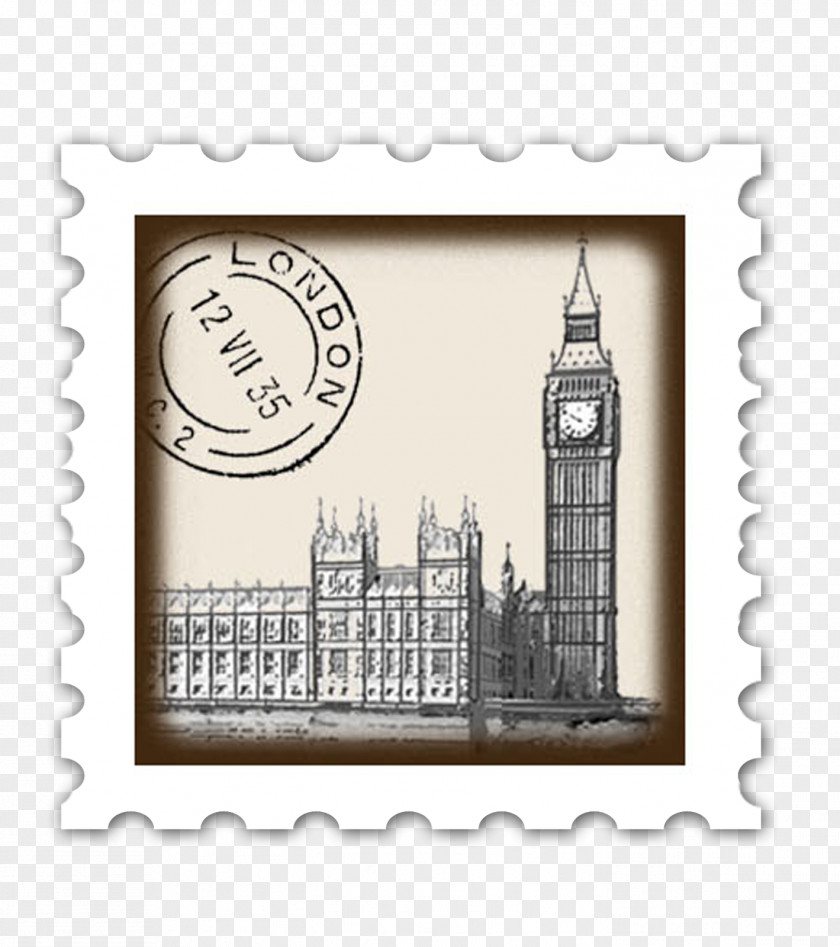 London Stamp Place Postage Stamps Mail Rubber PNG