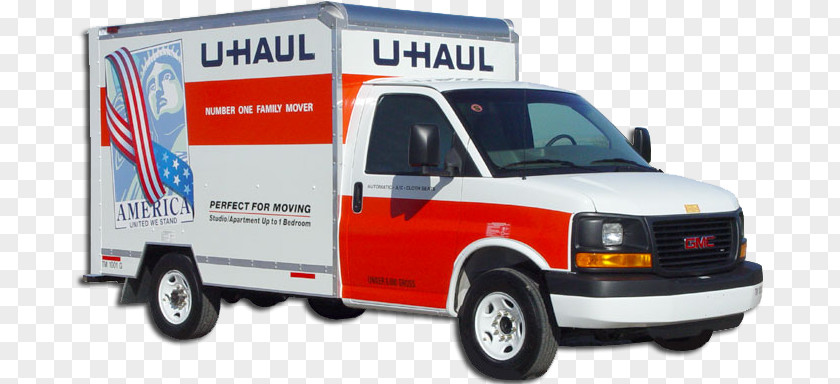 Moving Truck Mover Van U-Haul Self Storage PNG