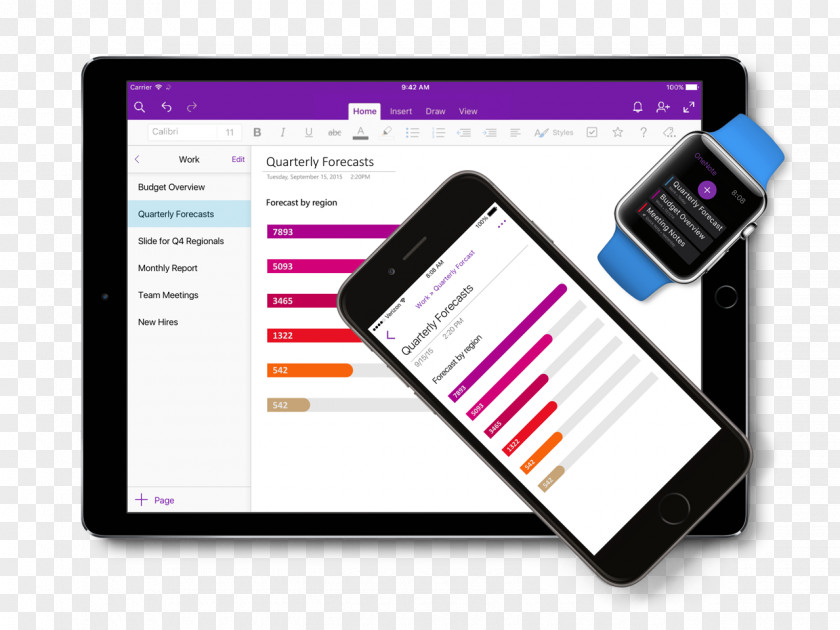 OneNote Microsoft Note-taking Evernote PNG