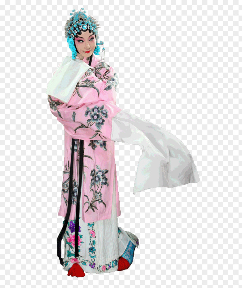 Peking Opera Chinese Kimono Venke Ødegården PNG