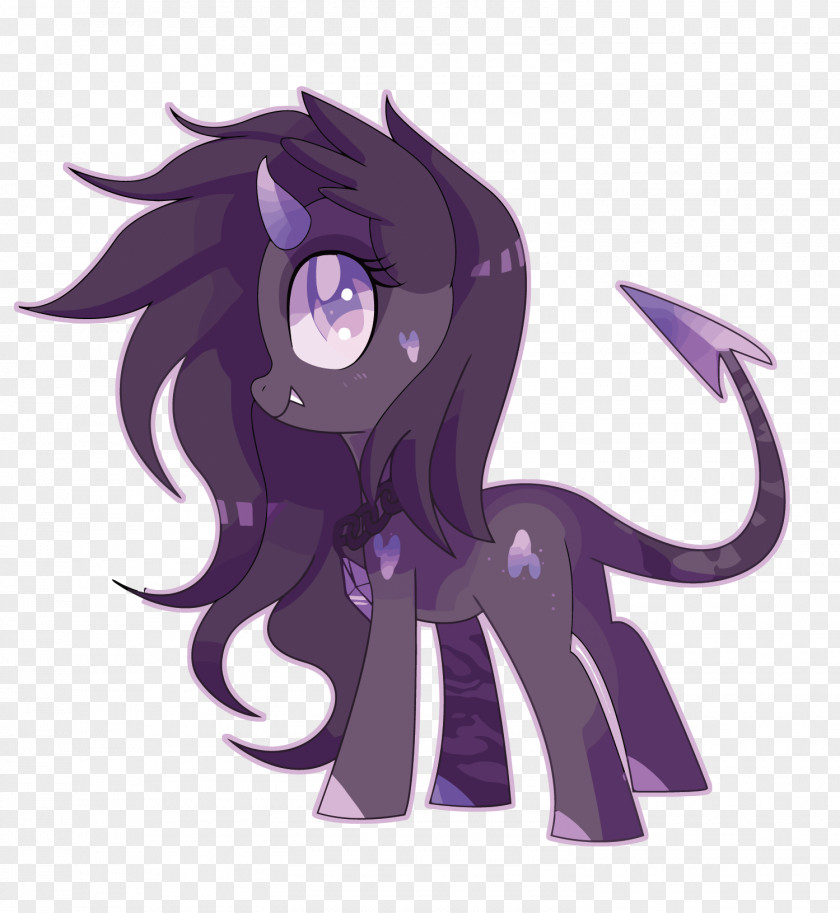 Vector Devil Pony Cartoon PNG