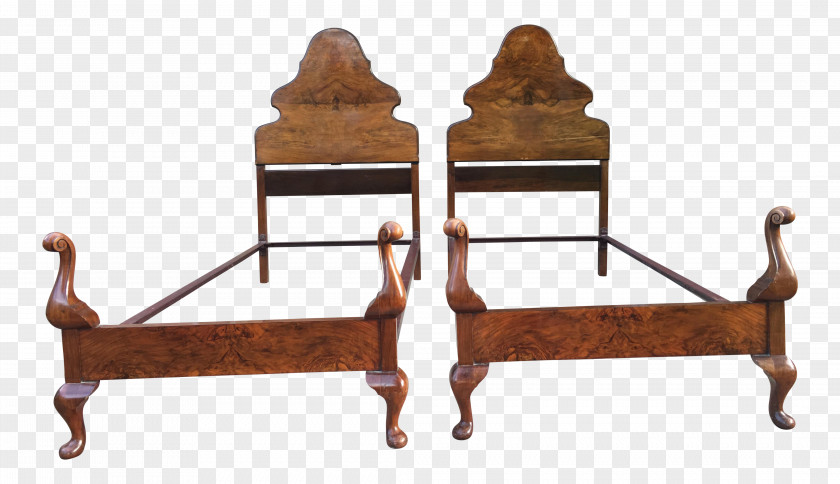 Antique Furniture Bench PNG