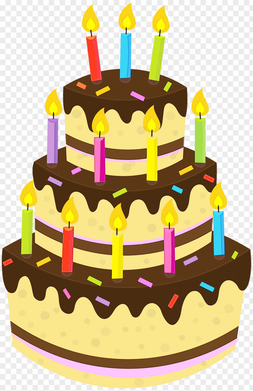 Chocolate Cake Birthday PNG