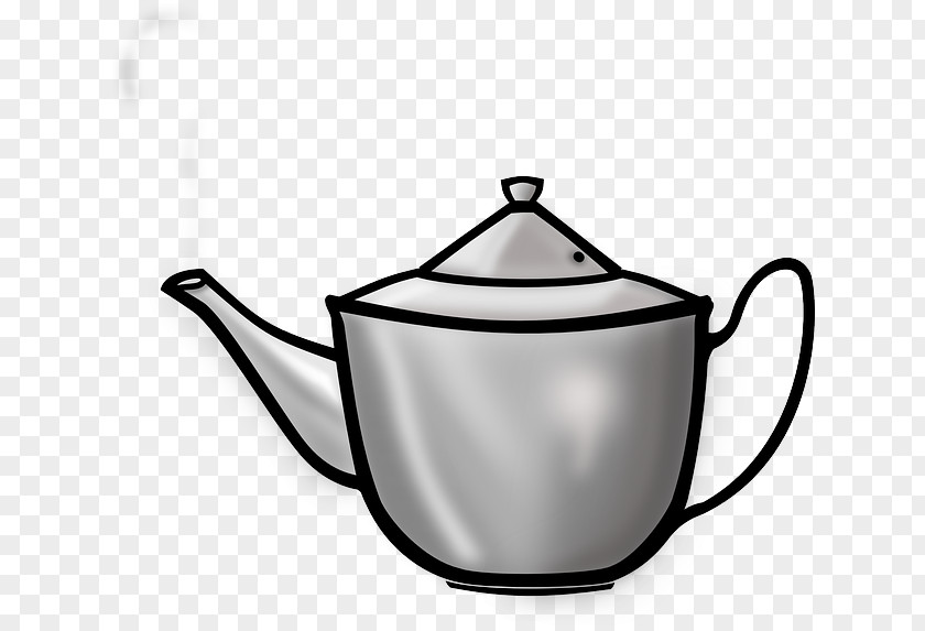 Hot Pot Teapot Coffee Clip Art PNG
