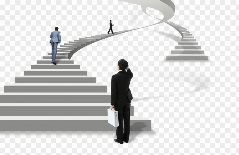 Man On Ladder Stairs PNG