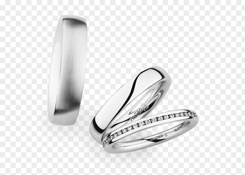 Wedding Ring Engagement Jewellery Białe Złoto PNG