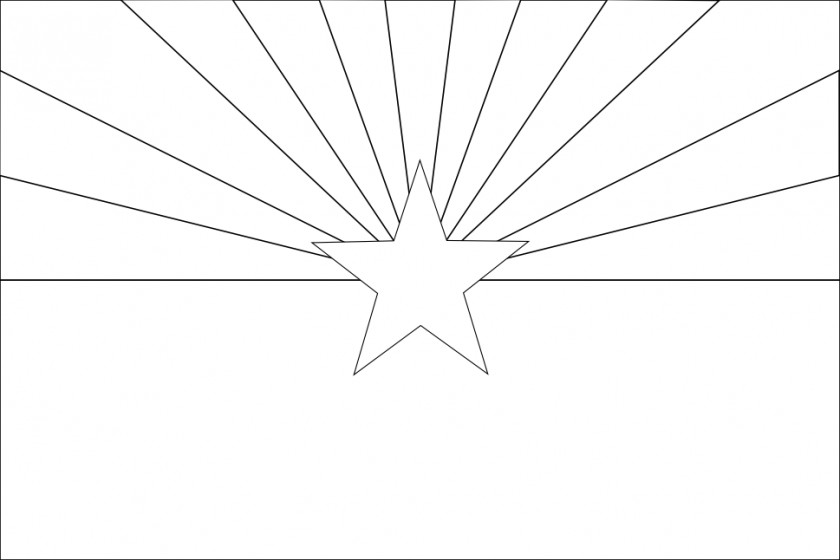 Arizona Flag Vector Paper White Area Angle Pattern PNG