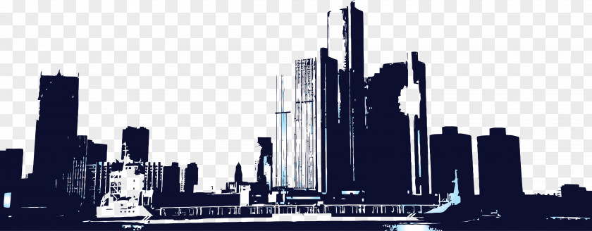 City Building Vector Material Skyline Skyscraper Clip Art PNG