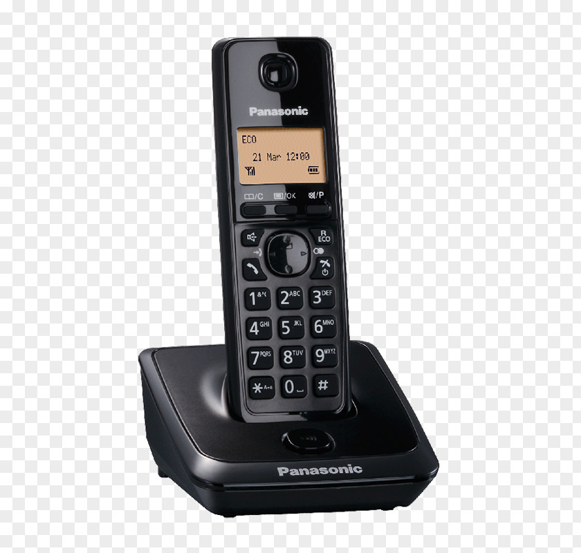 Digital Enhanced Cordless Telecommunications Telephone Panasonic Home & Business Phones PNG