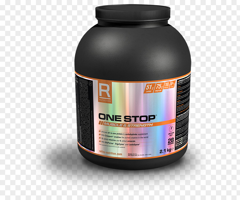 One Stop Shop Dietary Supplement Milkshake Whey Protein Bodybuilding PNG