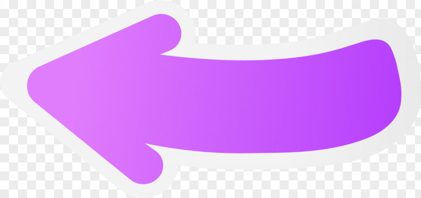 Purple Cartoon Arrow Logo Brand Font PNG