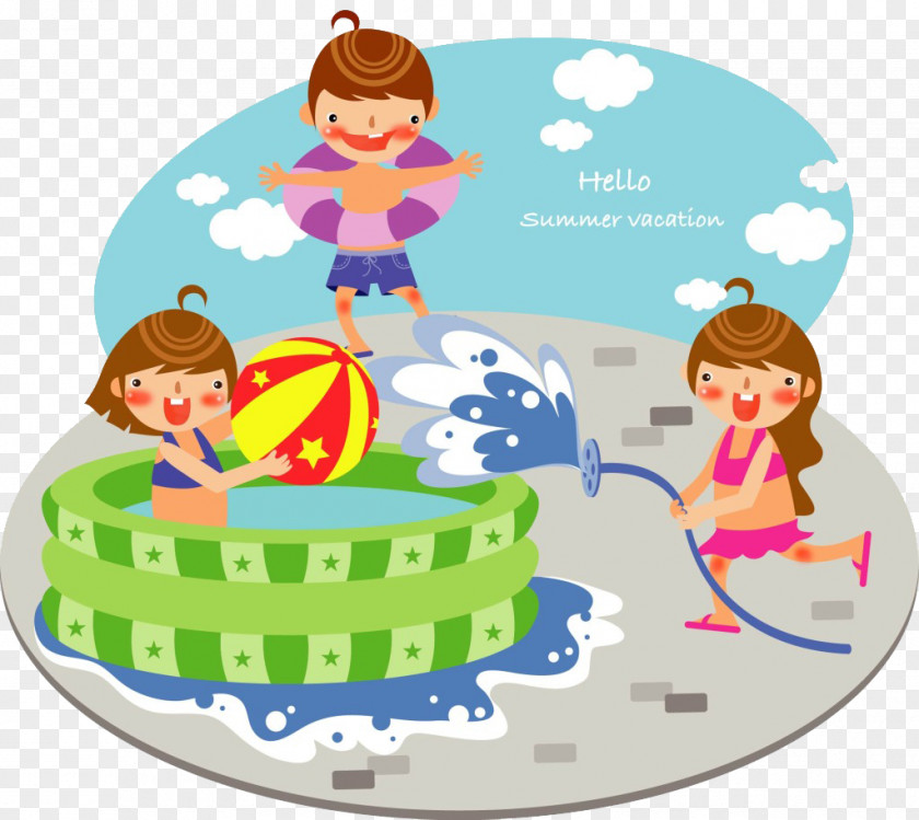 Children Swimming Pool Child Clip Art PNG